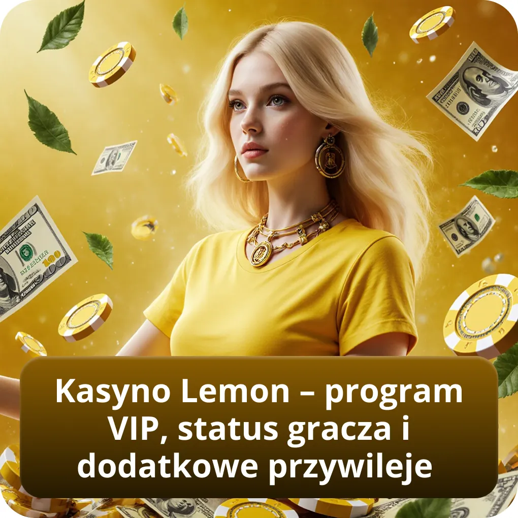 Kasyno Lemon – program VIP, status gracza i dodatkowe przywileje lojalnościowe Kasyno Lemon – program VIP, status gracza i dodatkowe przywileje